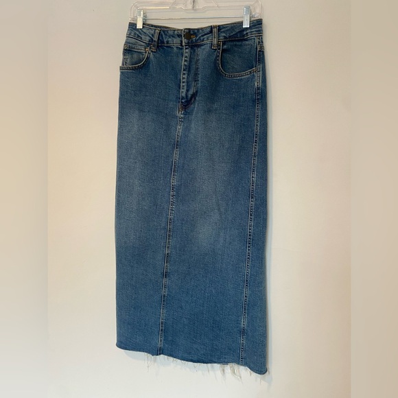 Long Jean Zara Skirt - Picture 1 of 1
